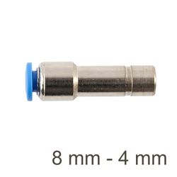 AIRCRAFT Red Insert Str. Pu 8mm - 4mm